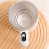 Automatic Stirring Cup with Temperature Display Electric Coffee Cup Auto-Stirring Mug Double-wall Insulated Cup for Coffee Protein Shakes