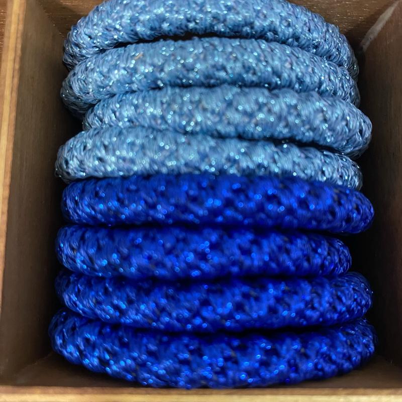 8 szt./partia damskie modne kolorowe gumki do włosów na Bransoletkę dziewczęce elastyczna gumka do włosów knekki sznurek do włosów knekki haar elastiek