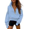 Women's Fashion Women's Lightweight Long Sleeve Pullover With Pockets Preppy Graphic Hoodie