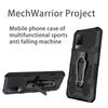 Armor Shockproof Case For VIVO V21E V21 V20 SE Y73 Y72 Y53s Y51 Y31 Y20 Y20s Y20i Y30 Y50 Magnetic Metal Belt Clip Stand Cover