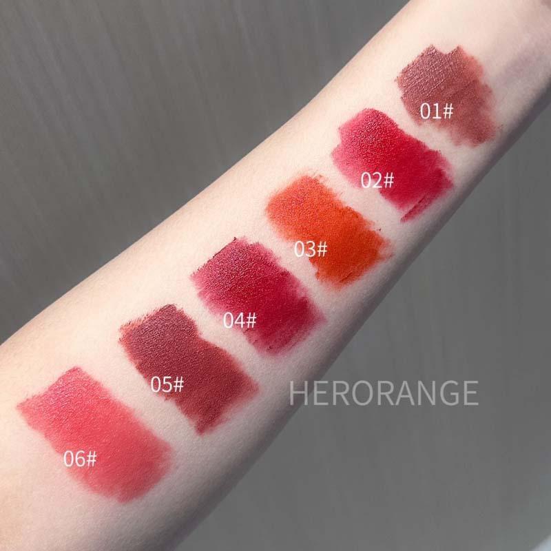 Velvet Matte Lip Glaze Waterproof Long Lasting Non Stick Cup Pigmented Lip Mud