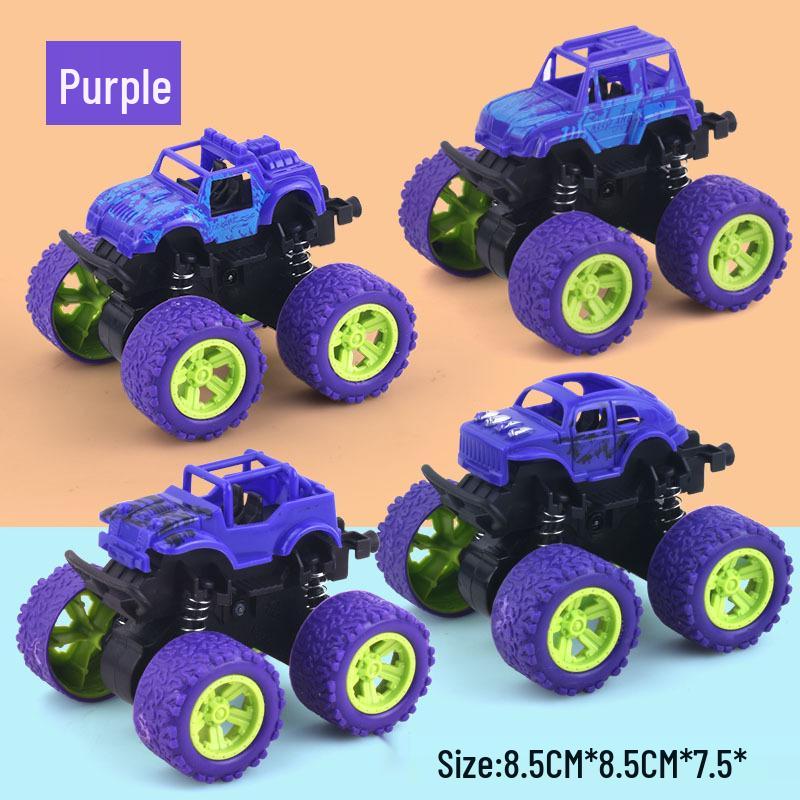 Children s Inertial 4WD Stunt Car: Somersault Off-Road Toy for Boys