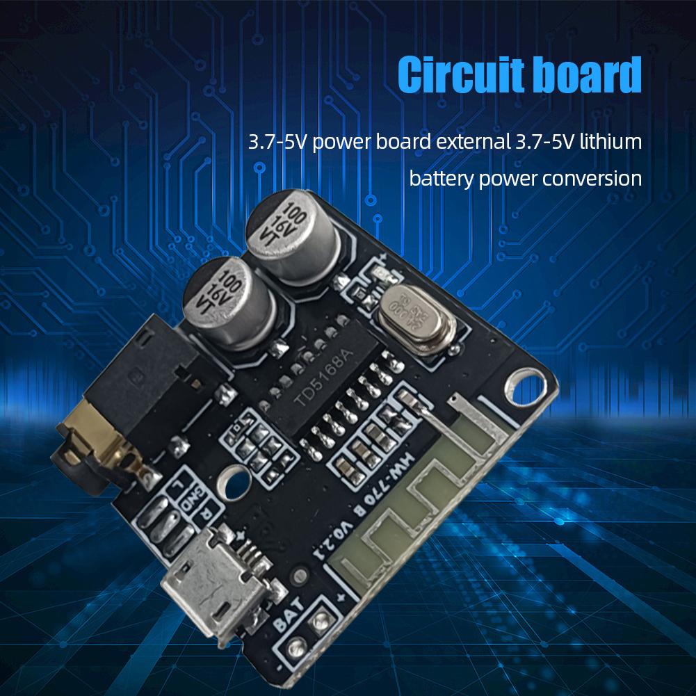 1-20PCS Audio Receiver Board Bluetooth 4.1/5.0 MP3 Audio Decoder Amplifier Board 3.7-5V Wireless Stereo Music Module VHM-314Good product