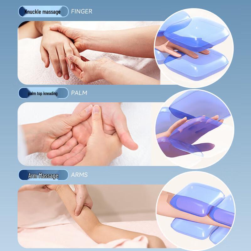 AUX Elektrisches Handmassagegerät mit Wärmefunktion