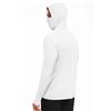Zomer Kleding voor Mannen met Capuchon en Gezichtsbescherming, Duimgaten, Mesh Paneel, Casual Sport Shirt voor Hardlopen en Fietsen