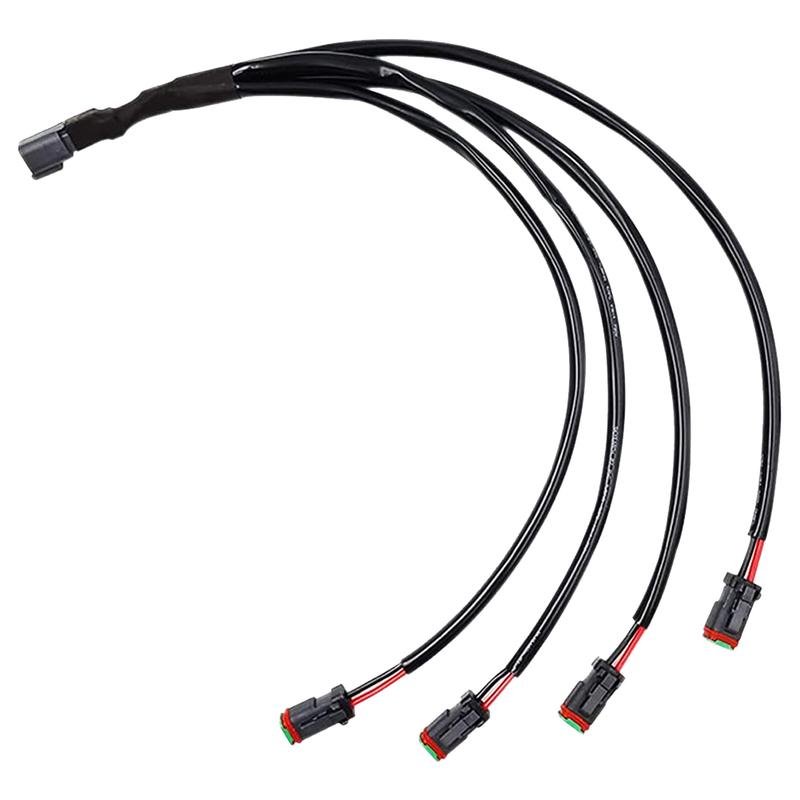2Pcs Y Shape For Deutsch DT DTP Adapter Connector Splitter For Deutsch DT DTP Adapter Wiring Harness Splitter for Car Headlights