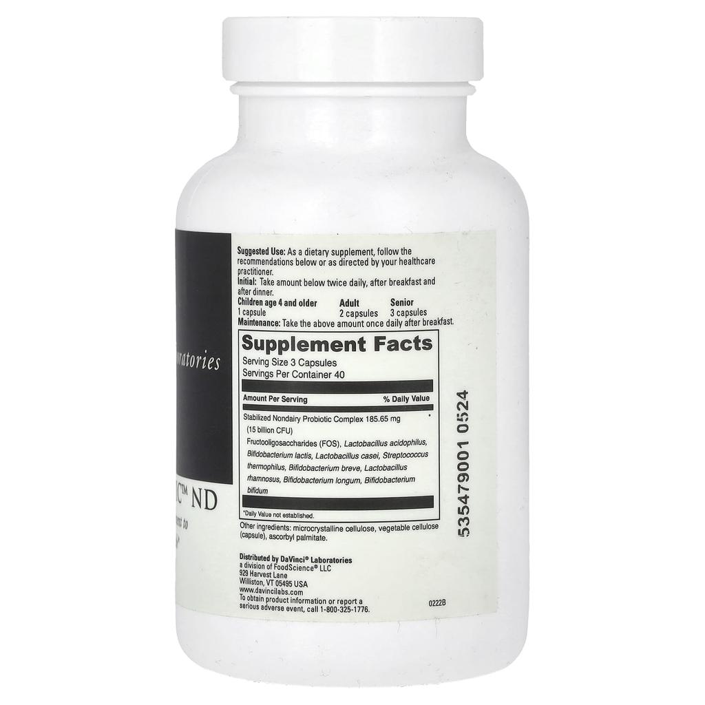 Mega Probiotic-Nd, 120 Capsules