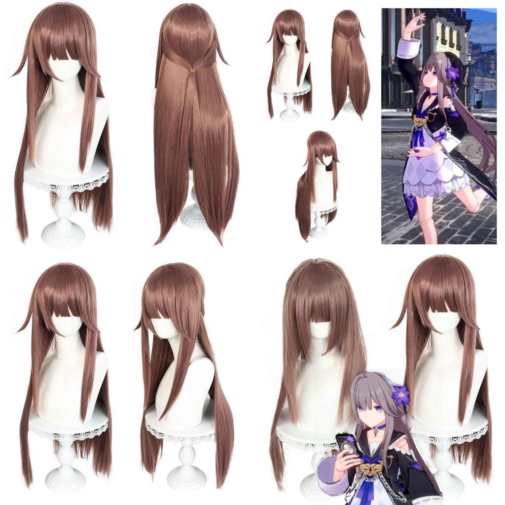 Honkai Star Rail Herta Cosplay Wig With Natural Scalp Appearance And Ombre Gradient