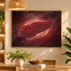 5D Diamond Painting Detroit Red Wings DIY Full Drill Diamond Art Kit Home Decoration