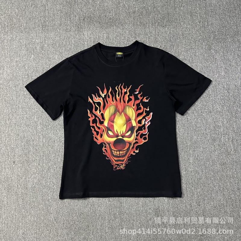 New High Street Corteiz Alcatraz Fun Letter Print Men's and Women's Casual Short Sleeve T-Shirt