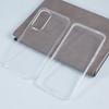 For Samsung Galaxy A55 5G Case Acrylic+TPU Anti-drop Clear Phone Cover with PET Film