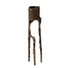 Metall Lysestake Sinklegering Lysestake Lysestake Trekantet Lysestakeholder BryllupsMidtstykker Hjemmeinnredning