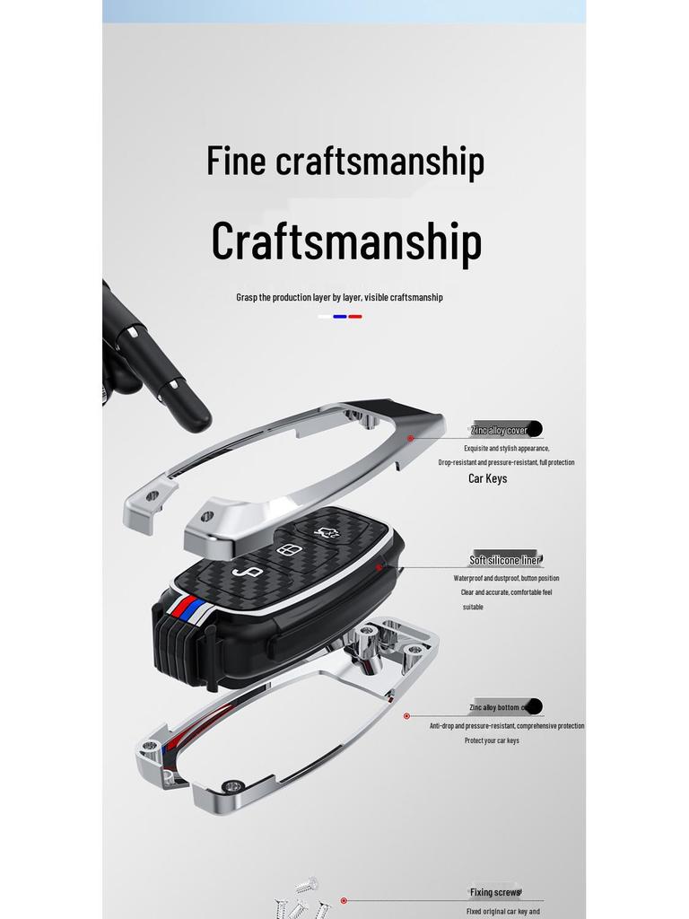 Ford Focus 2015-2021 Key Case and Remote Control Shell