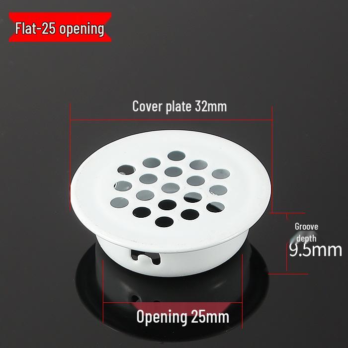 Biała Stal Nierdzewna Pokrywa Siatkowa Wentylacyjna do Szafek Kuchennych i Szaf