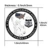 Statue of Liberty Medal of Honor Challenge Coin Commemorative Gift Metal Medal Collection Gift, Blocks