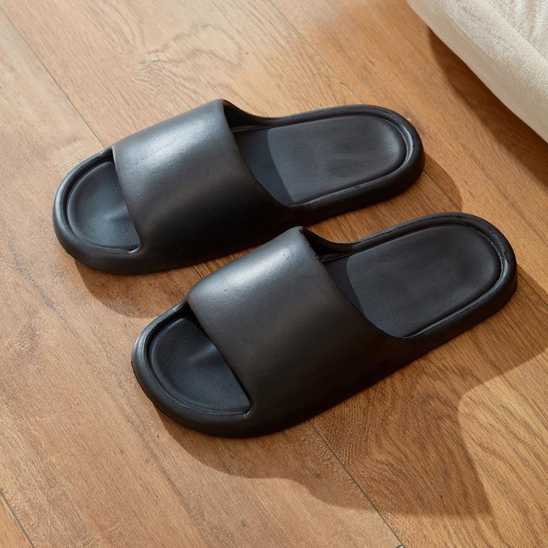 New cool slippers home bathroom slippers bathroom mops men and women Japanese and Korean simple home indoor non-slip sandals