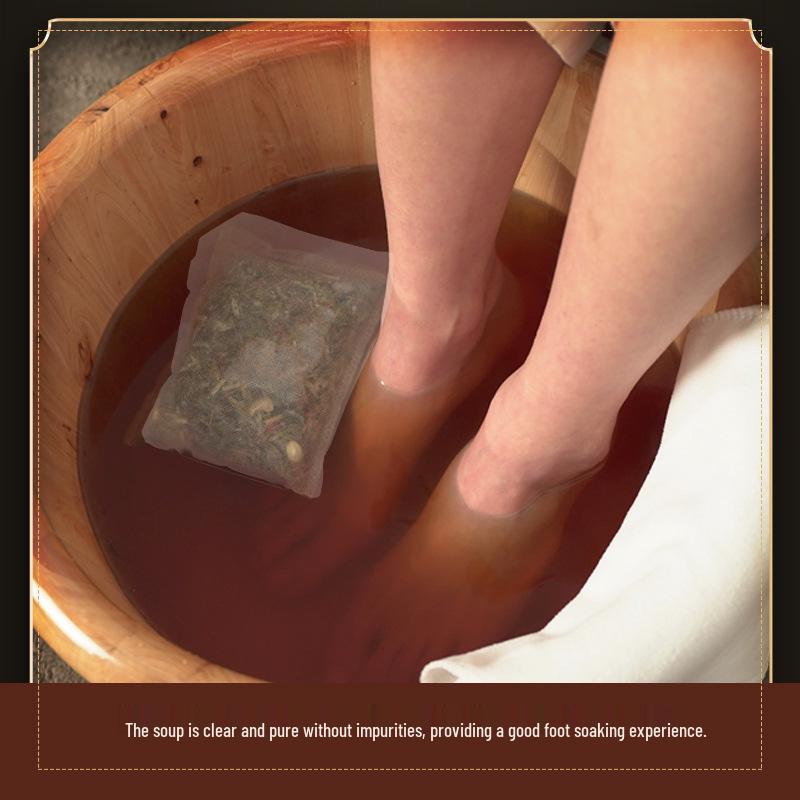 Mugwort Ginger Safflower Herbal Foot Soak Powder Pack