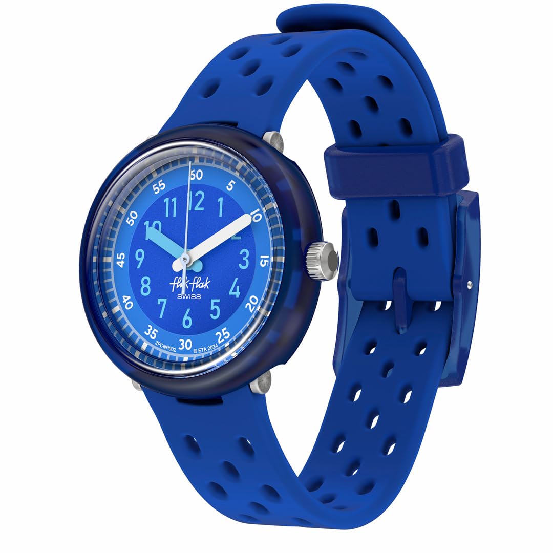 

Watch FIZZ IN BLUE FCNP002 Boys Blue [Flik Flak] Kids синий