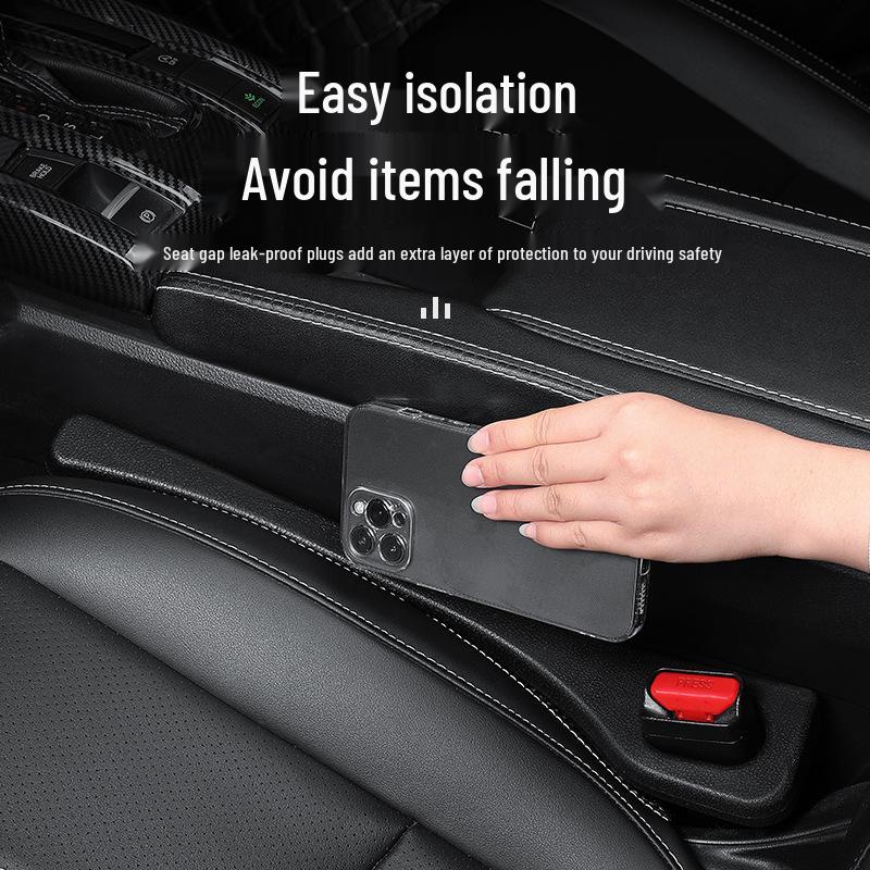 Leakproof Car Seat Gap Filler Strip for Interiors