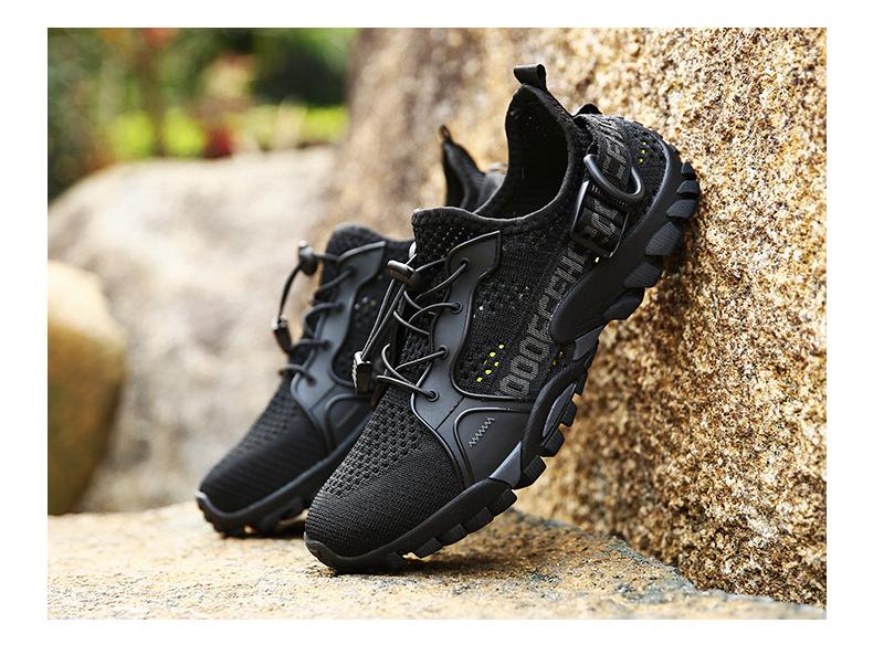 Unisex Cross-Border Canyoning & Hiking Shoes: Amphibious, Wear-Resistant, Non-Slip, Breathable, Large Sizes Available.