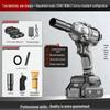 High Torque Brushless Electric Impact Wrench with Lithium Battery and Socket Rack for Auto Repair