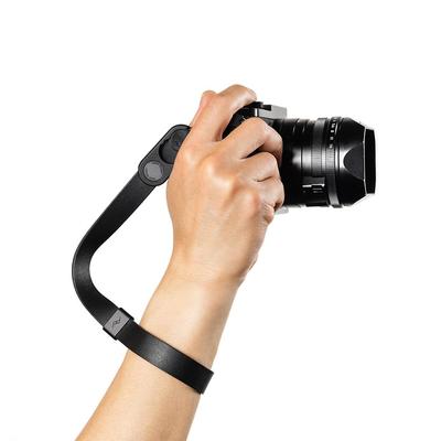 Peak Design Cuff Wrist Strap, Leather, Black, LRS-WR-BK-1
