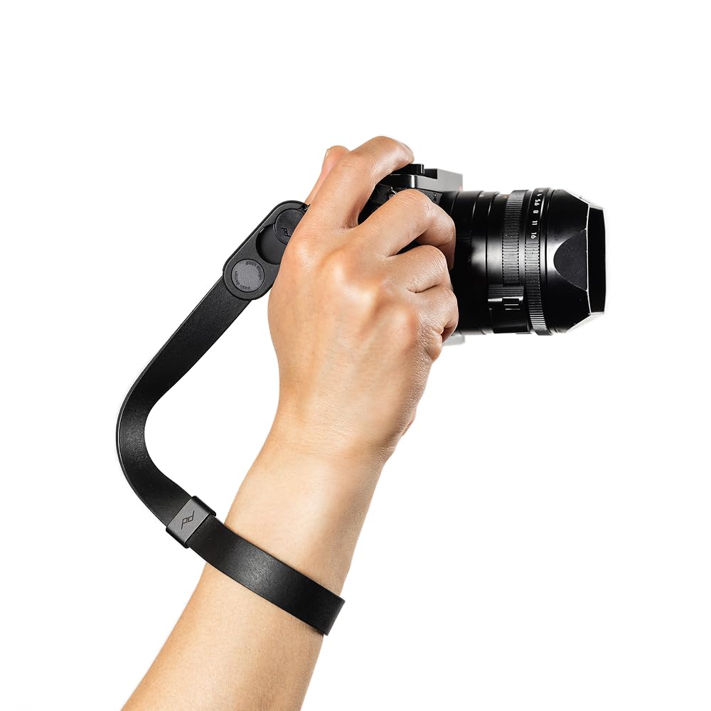 

[Domestic Genuine Product] Peak Design Cuff Wrist Strap Leather Black LRS-WR-BK-1