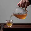 Textured Glass Gongdao Tea Pitcher
