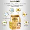 24K Gold Peel Off Mask Deep Cleaning Hydrating Anti Aging Skin Brightening Gentle Gel Mask