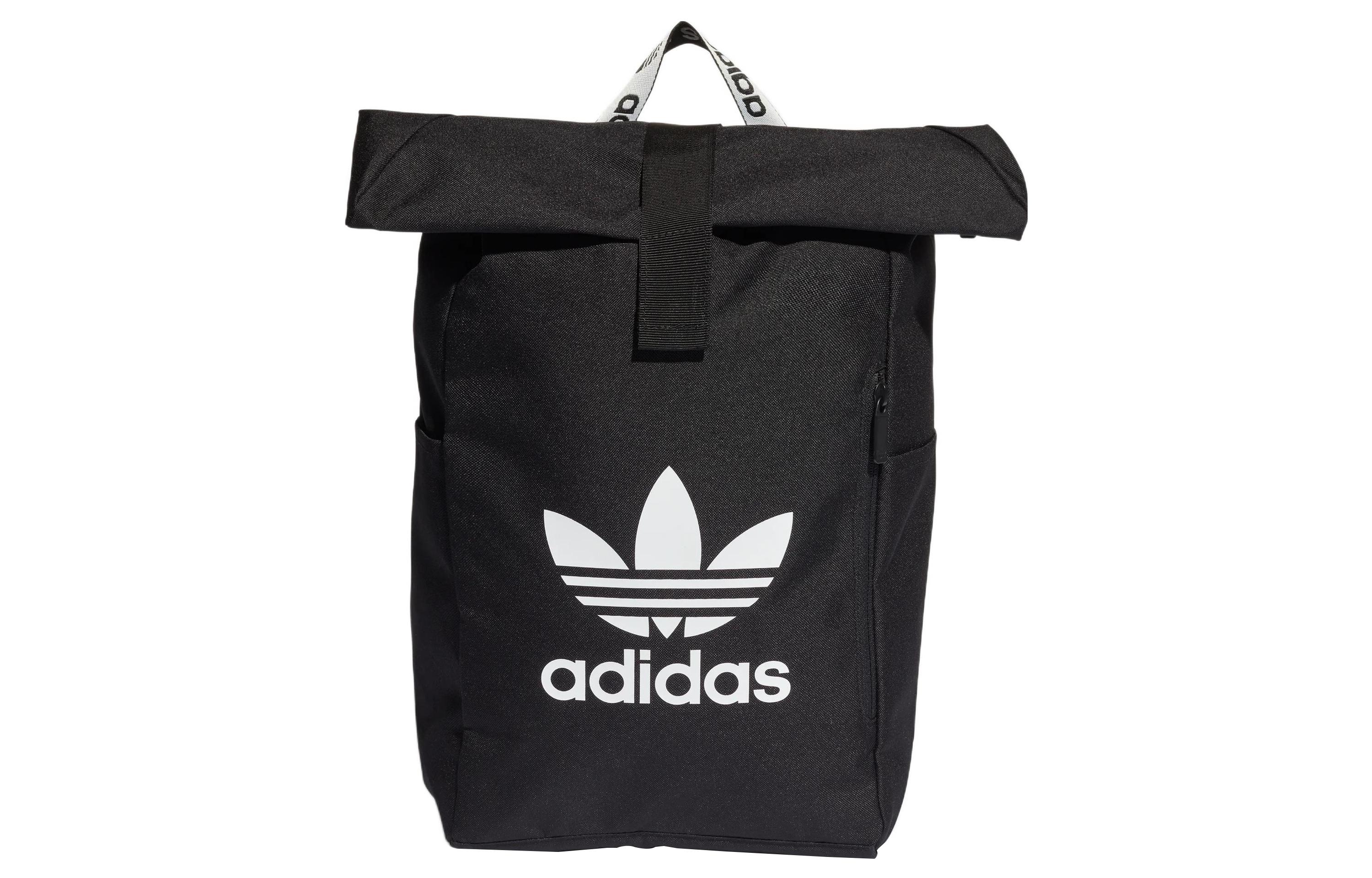 Adidas Originals Trefoil Polyester Backpack Unisex Black HK2629