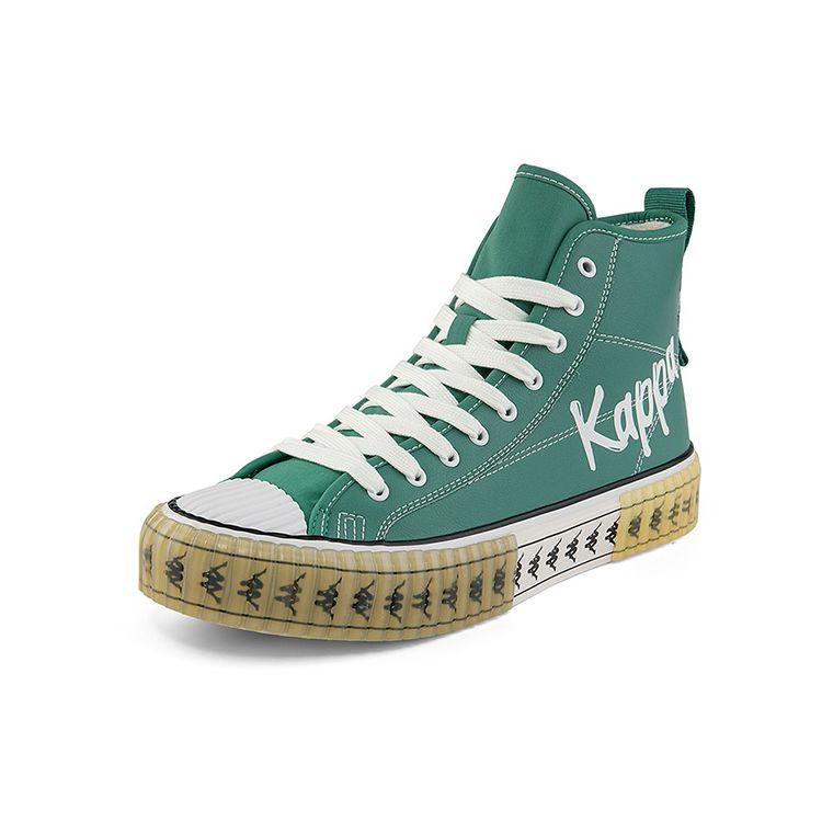 Kappa Logo Fleece Lined Warm High Top Sneakers Unisex sneakers Blue White K0AZ5VS56D-890