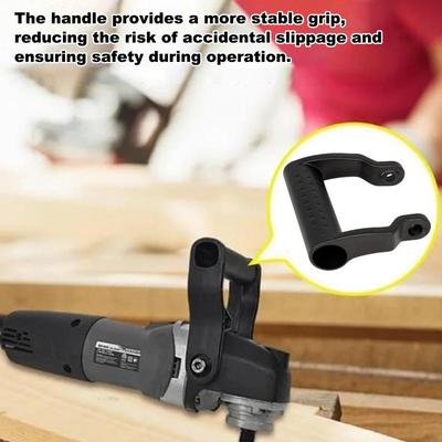 Pomocná rukoväť brúsky Antivibračné príslušenstvo uhlovej brúsky Ergonomická rukoväť brúsneho nástroja Zvyšujúca prevádzkovú bezpečnosť