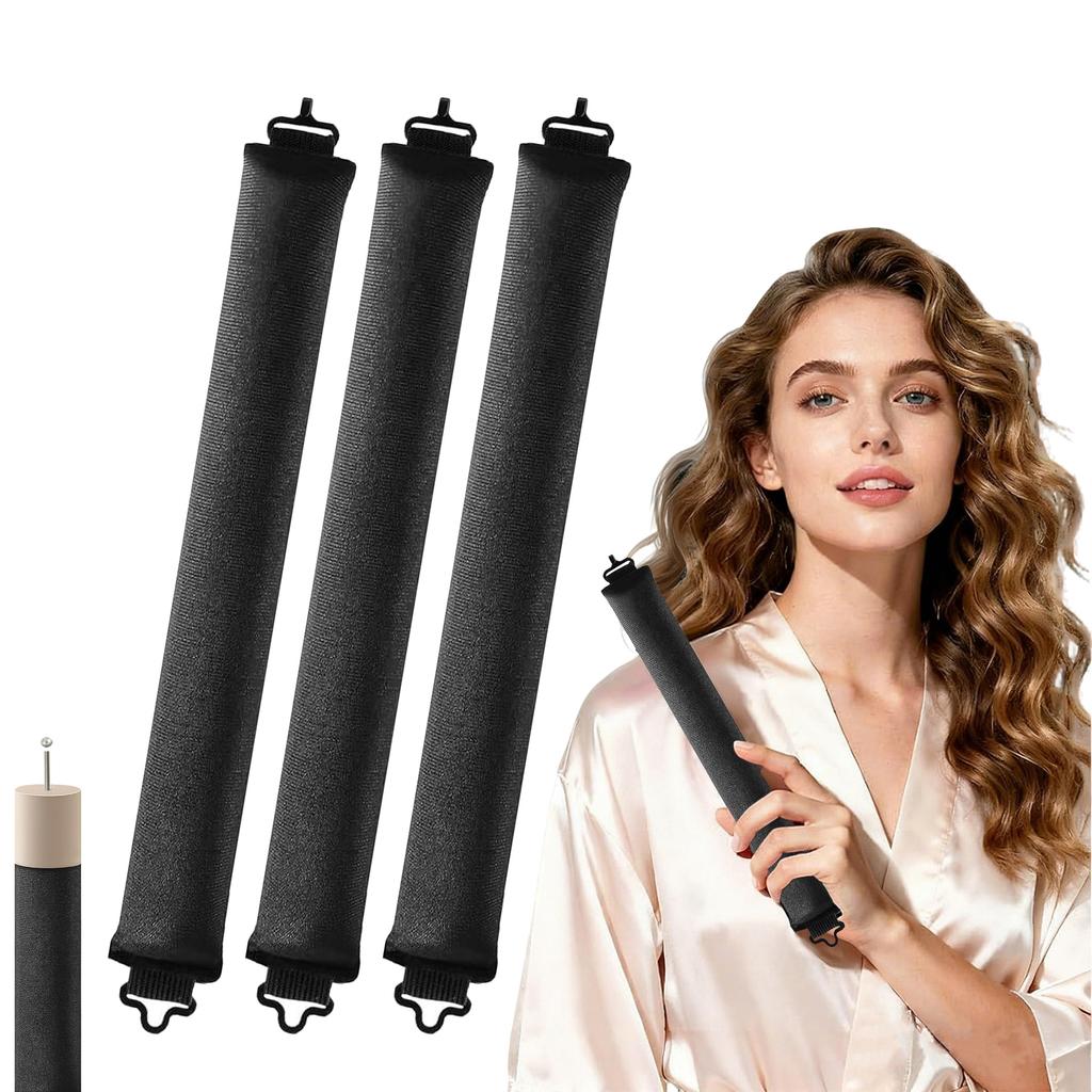Hitzefreier Lockenstab für Frauen, faules Haar-Locken-Artefakt, europäischer und amerikanischer einfacher Scheiben-Haar-Großwellen-Schlaf-Scheiben-Haar-Gerät