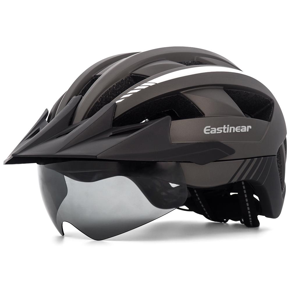 2023 Factory Hot Sale High Quality Helmet for Bike Cycling Helmet Road Bike Helmet With Visor Goggles
