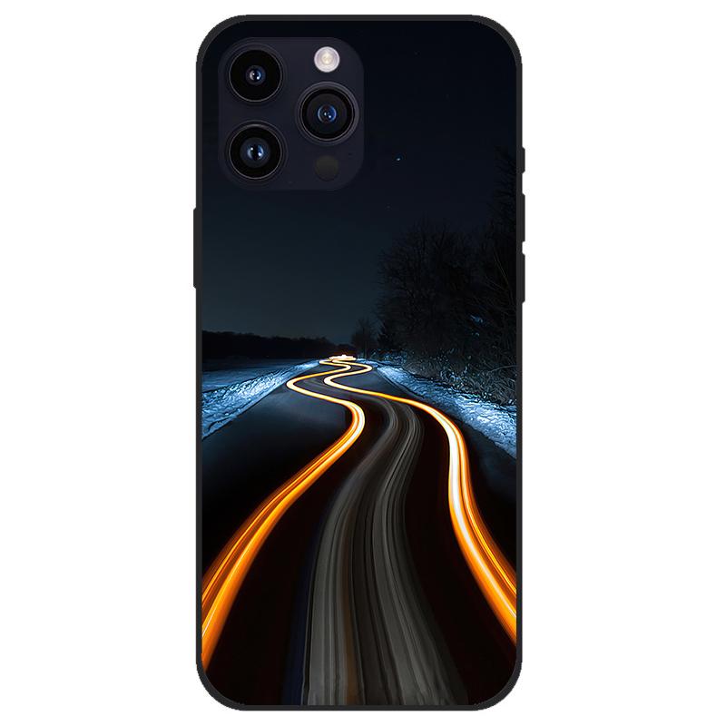 Cases For Apple iPhone15/15Pro/15Plus/15Max Unique Design Soft Silicone black Anti Drop Phone Cover For iPhone 15 Pro max