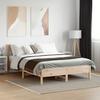 Vidaxl Bed Frame Without Mattress, 160X200 Cm, Solid Pine Wood