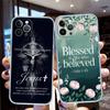 LO16 Bible verse Jesus Christ Soft Shell Transparent Phone Case for Samsung Galaxy A04 A04S A14 A23 A34 A54 M23 M33 M52 M53