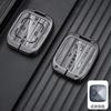 For Geely Zeekr 7X  Metal Key Fob Case Keychain Car Styling Car Key Bag Set Anti-Scratch Car Key Chain Cover Protector Decor