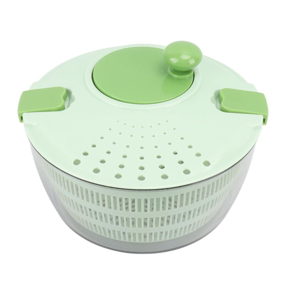 Drainage Holes Lettuce Spinner Plastic Vegetable Spinner Labor Saving Salad Spinner Meal Prep