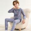 Kids' Pure Cotton Autumn Clothing Set: Warm Underwear, Base Layer Pajamas, and Knitwear for Boys and Girls