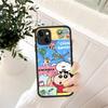 Crayons Shin-chan Phone Case for iPhone 14 11 12 13 Mini Pro Max 8 7 Plus X XR XS MAX Translucent Matte Cover