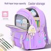 Large Capacity Lightweight Waterproof Backpack for Primary School Girls - Versatile and Breathable Design