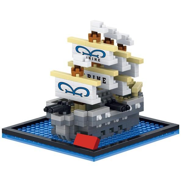 

Pirate Ship 8 Nanoblock 330p, разные цвета, популярные корейские игрушки