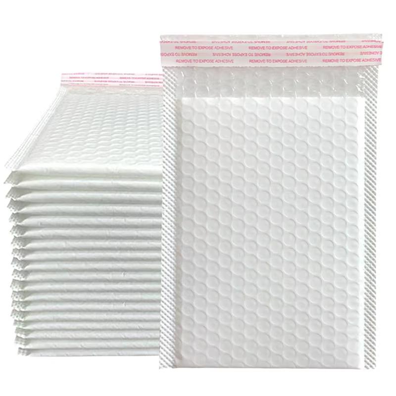 50Pcs Black White Bubble Mailers Poly Bubble Mailer Self Seal Padded Envelopes Gift Bag Shipping Packaging Envelope Bags