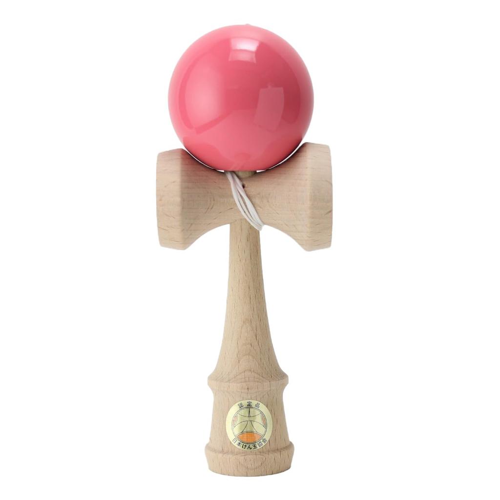 Langs Japan Yamagata Koubou Competition Kendama Kendama Association Solid Color "Ozora" (Japan Certified) (Pink)