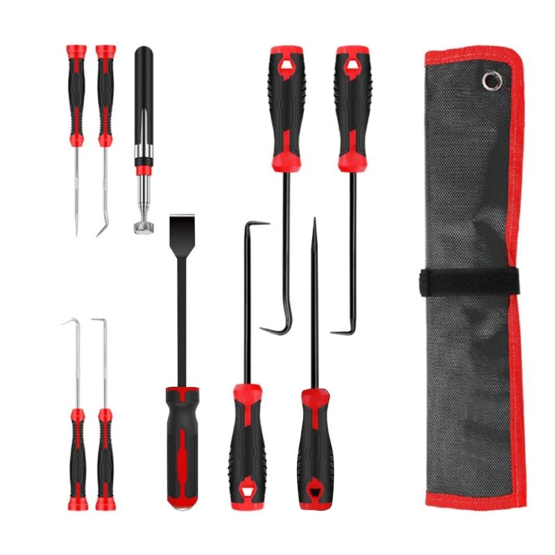 

Durable Seal Extractor Kit with Handy Bag Versatile Disassembly & Assembly Set Convenient Tools for Repairs on Vehicles
