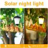 Resin Animal Garden Lights Solar Lights Cute Garden Hanging Lights Gifts for Mom Outdoor Lights for Patio Balcony Yard