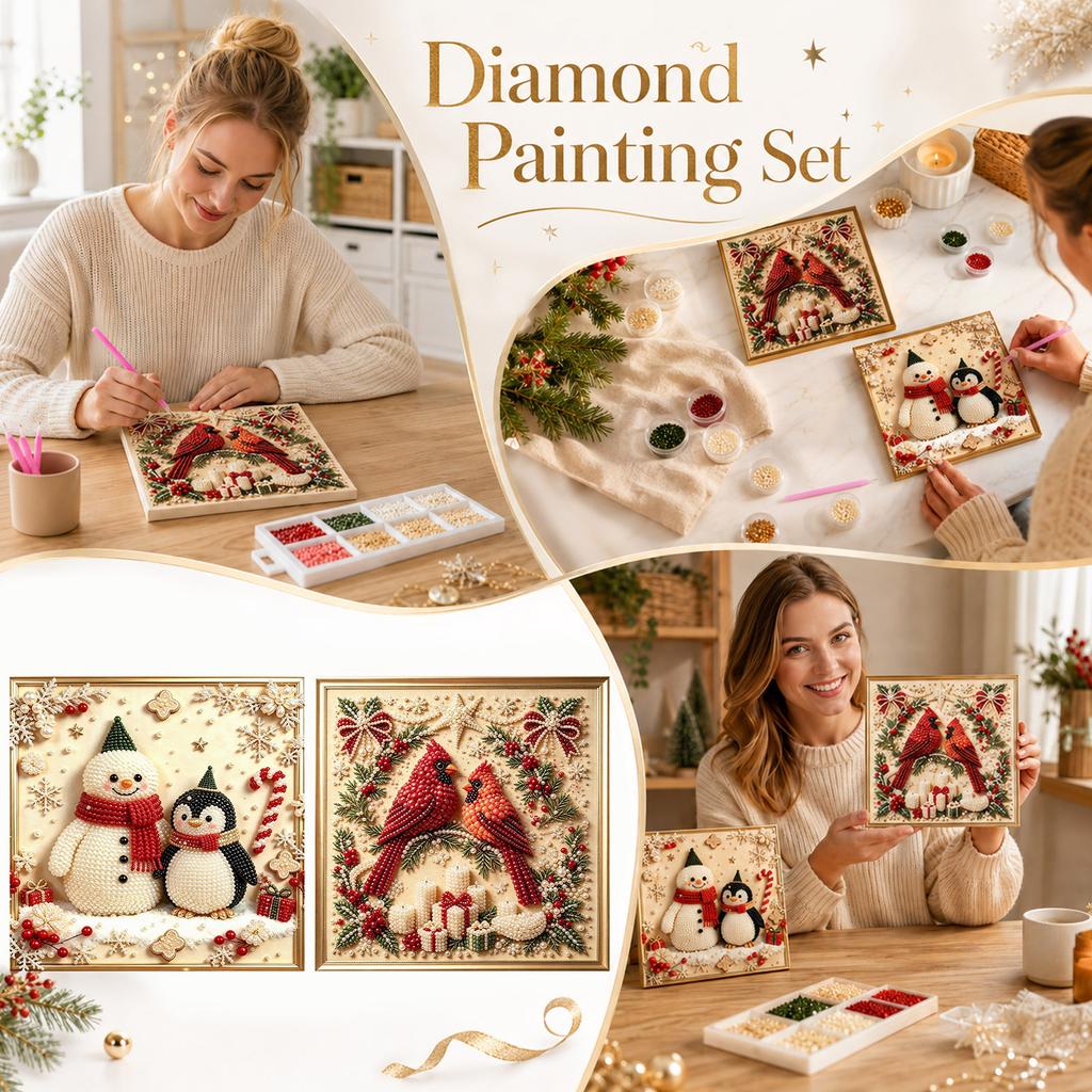 Christmas Kit with Beads for Adults DIY