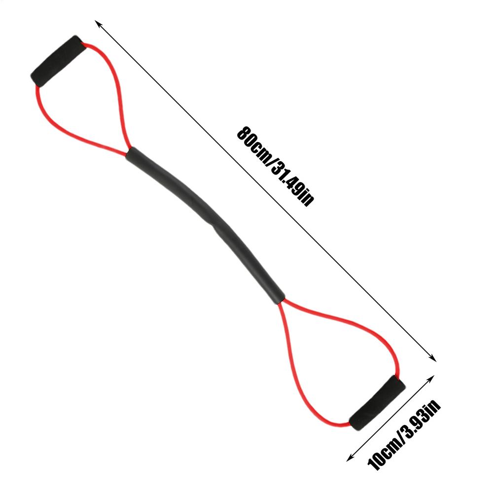 Training Expander Arm Strength Pull Rope Yoga Elastic Band Speed Training Pull Rope Yoga Gym Fitness Pulling Rope красный