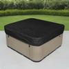 Square Spa Cover Waterproof Protector Windproof for Homeowners, Backyard, Garden, Poolside